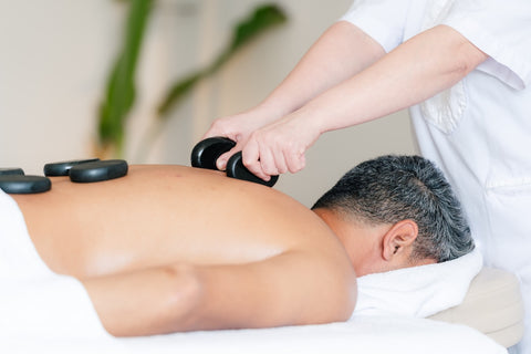 Hot Stone Desert Massage