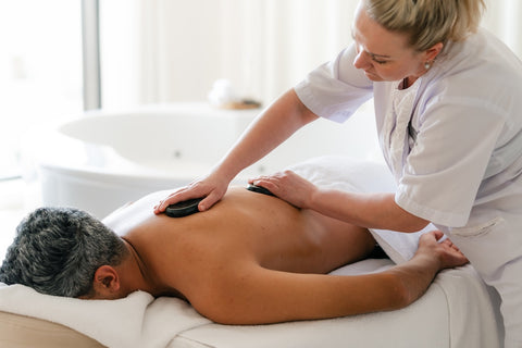 Hot Stone Desert Massage