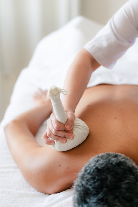 Egyptian Herbal Stamp Massage