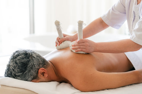 Egyptian Herbal Stamp Massage
