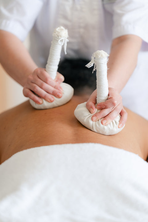 Egyptian Herbal Stamp Massage